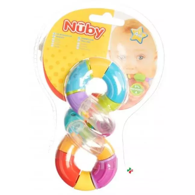 Nuby 3D Beiss- und Greifkette Nuby 3D Beiss- und Greifkette