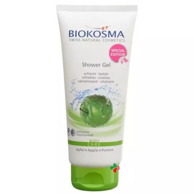 Biokosma Shower гель Apfel в тюбике 200мл Biokosma Shower гель Apfel в тюбике 200мл