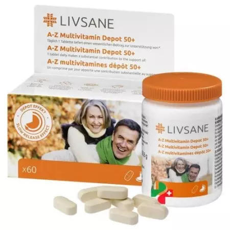 LIVSANE A-Z MULTIVIT DEPOT