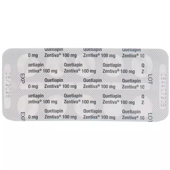 QUETIAPIN Zentiva Filmtabl 100 mg