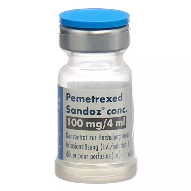 PEMETREXED Sandoz conc. Inf Konz 100 mg/4ml
