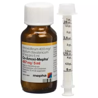 CO-AMOXI Mepha Plv 457 mg f Susp