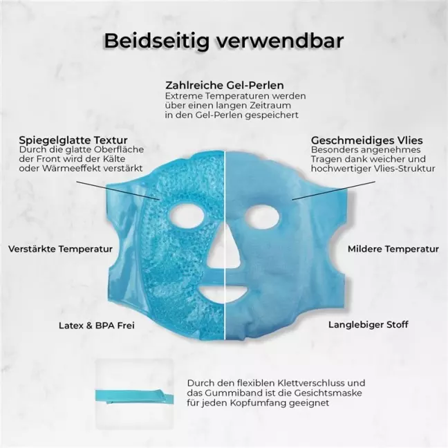 QUICK AID Gesichtsmaske Wärm- und Kältefunktion QUICK AID Gesichtsmaske Wärm- und Kältefunktion