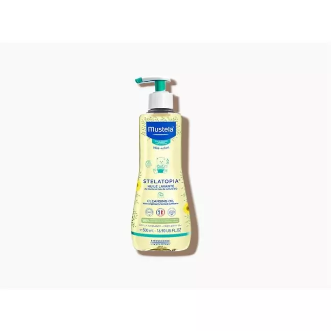 Mustela STELATOPIA масло для умывания атопической кожи Disp 500 мл Mustela STELATOPIA масло для умывания атопической кожи Disp 500 мл