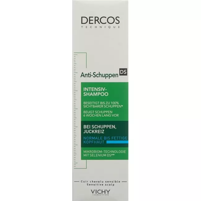 Vichy Dercos Anti Schuppen Shampoo Fettiges Haar 200мл Vichy Dercos Anti Schuppen Shampoo Fettiges Haar 200мл