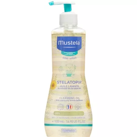 Mustela STELATOPIA масло для умывания атопической кожи Disp 500 мл Mustela STELATOPIA масло для умывания атопической кожи Disp 500 мл