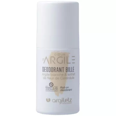 ARGILETZ Heilerde weiss Deodorant Roll on ARGILETZ Heilerde weiss Deodorant Roll on