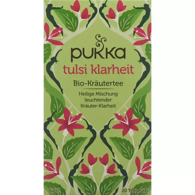 Pukka Drei Tulsi Tee Bio в пакетиках 20 штук Pukka Drei Tulsi Tee Bio в пакетиках 20 штук