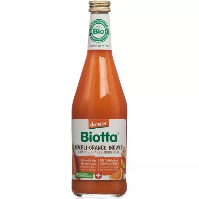 BIOTTA Морковь Апельсин Имбирь Demeter BIOTTA Морковь Апельсин Имбирь Demeter