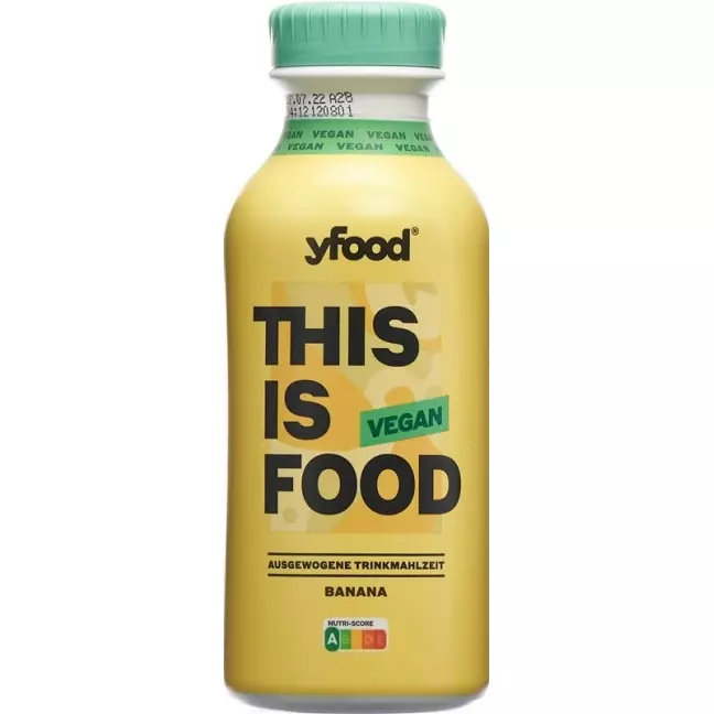 YFOOD Trinkmahlzeit Vegane Banana