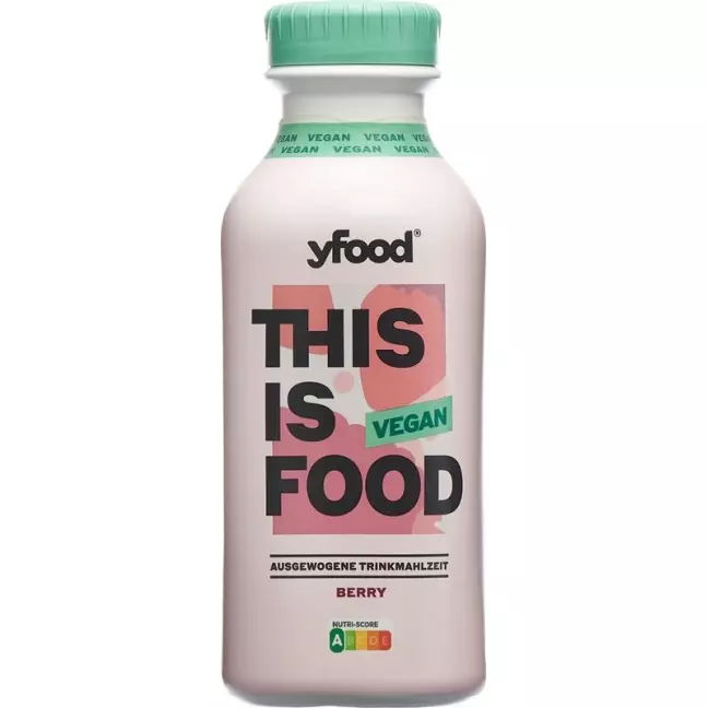 YFOOD Trinkmahlzeit Vegane Berry YFOOD Trinkmahlzeit Vegane Berry