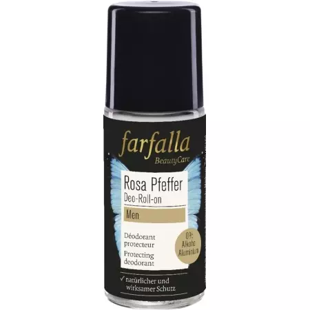 FARFALLA men Deo Roll-on Rosa Pfeffer