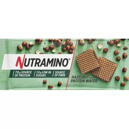 NUTRAMINO Nutra-Go Протеиновые вафли с орехом NUTRAMINO Nutra-Go Протеиновые вафли с орехом