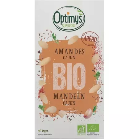OPTIMYS Apero Mandeln Cajung Bio OPTIMYS Apero Mandeln Cajung Bio