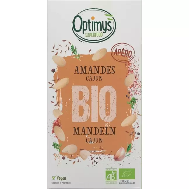 OPTIMYS Apero Mandeln Cajung Bio OPTIMYS Apero Mandeln Cajung Bio