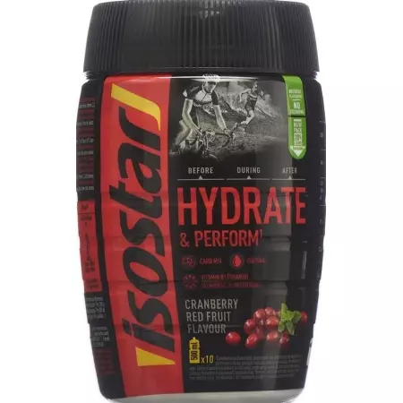 ISOSTAR Hydrate & Perform Plv Cranberry ISOSTAR Hydrate & Perform Plv Cranberry