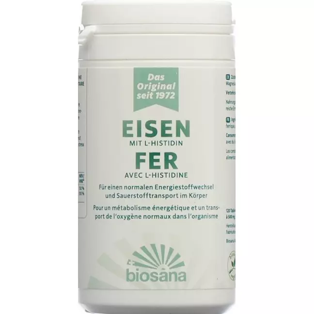 BIOSANA Eisen mit L-Histidin Tabl