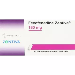 FEXOFENADINE Zentiva Filmtabl 180 mg