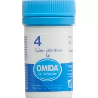 Омида Шюсслер № 4 Калий Хлорат D 6 таблетки 20 г