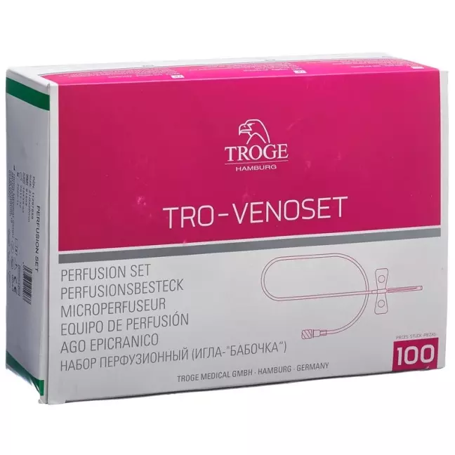 TROGE MEDICAL Perfusion Set Nadel 21G grün TROGE MEDICAL Perfusion Set Nadel 21G grün
