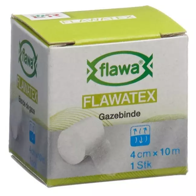 Flawa Flawatex марлевый бинт 10мX4см Flawa Flawatex марлевый бинт 10мX4см
