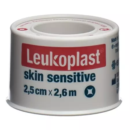 Силикон для чувствительной кожи Leukoplast рулон 2,5смх2,6м 12 шт.