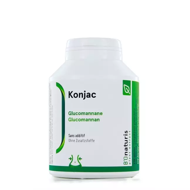 BIONATURIS Glucomannan Konjac Kaps 334 mg