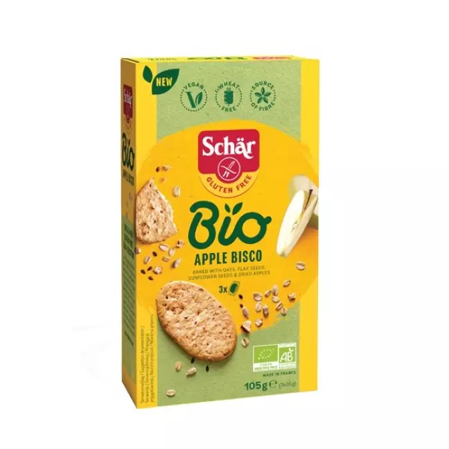 SCHÄR Apple Bisco glutenfrei Bio SCHÄR Apple Bisco glutenfrei Bio