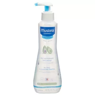 Чистящая жидкость MUSTELA без смывания и снятия кожицы.