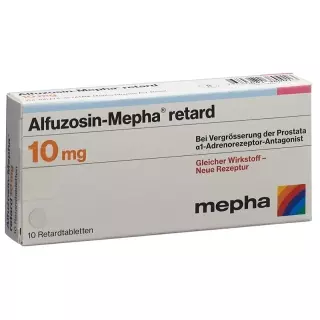 Алфузозин-Мефа ретард Рет Табл 10 мг 30 шт.