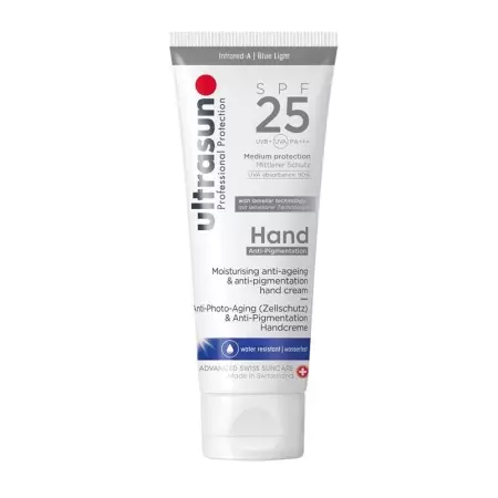 ULTRASUN Крем для рук против пигментации SPF25