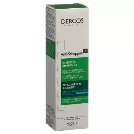 Vichy Dercos Anti Schuppen Shampoo Fettiges Haar 200мл Vichy Dercos Anti Schuppen Shampoo Fettiges Haar 200мл