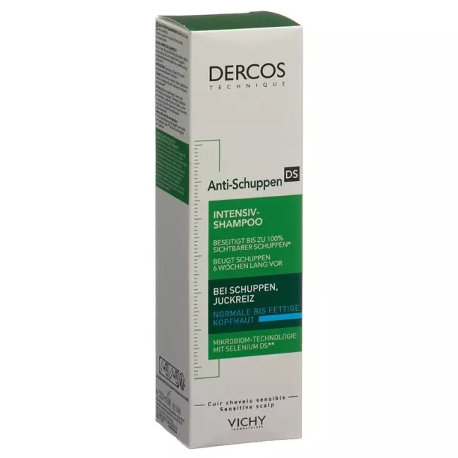 Vichy Dercos Anti Schuppen Shampoo Fettiges Haar 200мл Vichy Dercos Anti Schuppen Shampoo Fettiges Haar 200мл