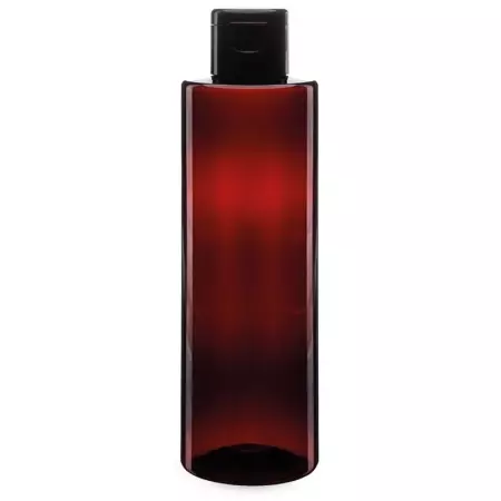 FARFALLA RPET-Flasche braun 200ml mit Verschluss