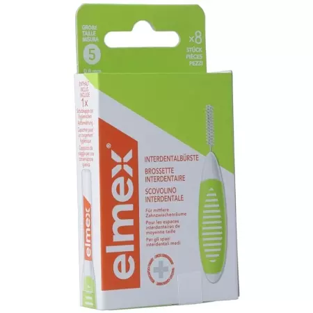 ELMEX Interdentalbürsten 0.8mm grün ELMEX Interdentalbürsten 0.8mm grün