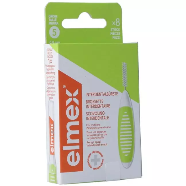 ELMEX Interdentalbürsten 0.8mm grün ELMEX Interdentalbürsten 0.8mm grün
