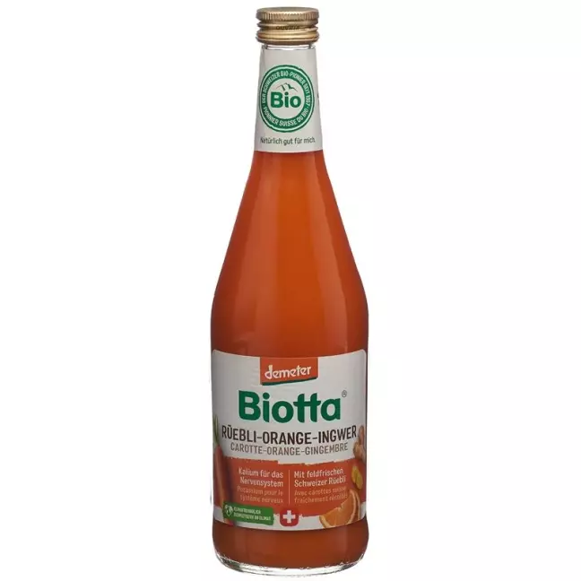 BIOTTA Морковь Апельсин Имбирь Demeter BIOTTA Морковь Апельсин Имбирь Demeter