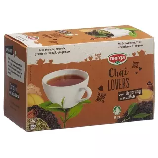 MORGA Chai Lovers Tee m/H Bio Knospe