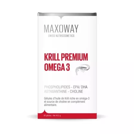 MAXOWAY KRILL PREMIUM OMEGA 3 Kaps