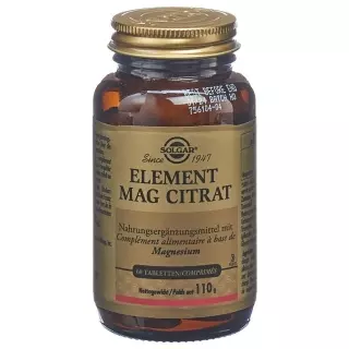 Solgar Element Mag Citrate Таблетки Fl 60 шт.
