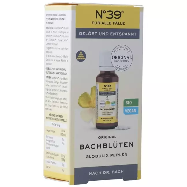 Original Bachbluten im Notfall Globulix Perlen 20г Original Bachbluten im Notfall Globulix Perlen 20г