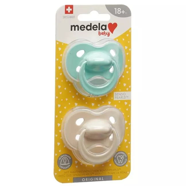 Medela Baby Nuggi Original 18+ Пастельные 2 шт.