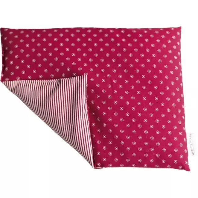 HERZZUCKER Raps-Wärmekissen 26x21cm Sternchen rot HERZZUCKER Raps-Wärmekissen 26x21cm Sternchen rot