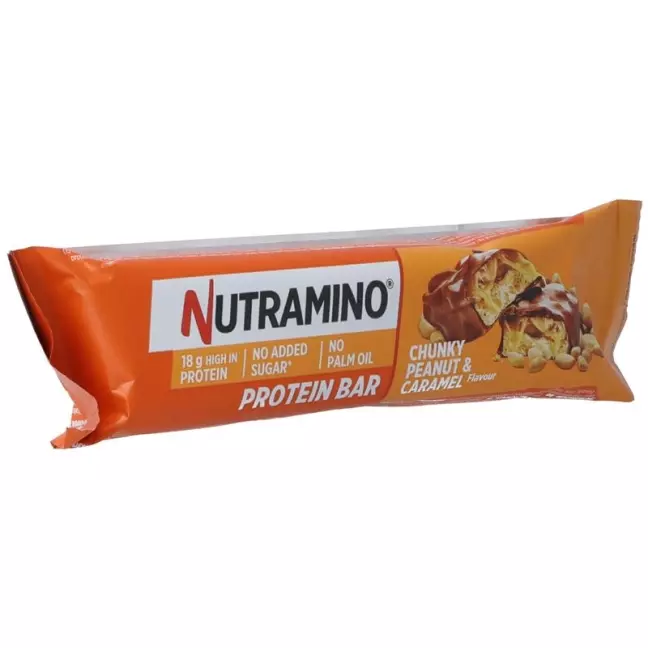 NUTRAMINO Proteinbar Chunky Peanut&Cara