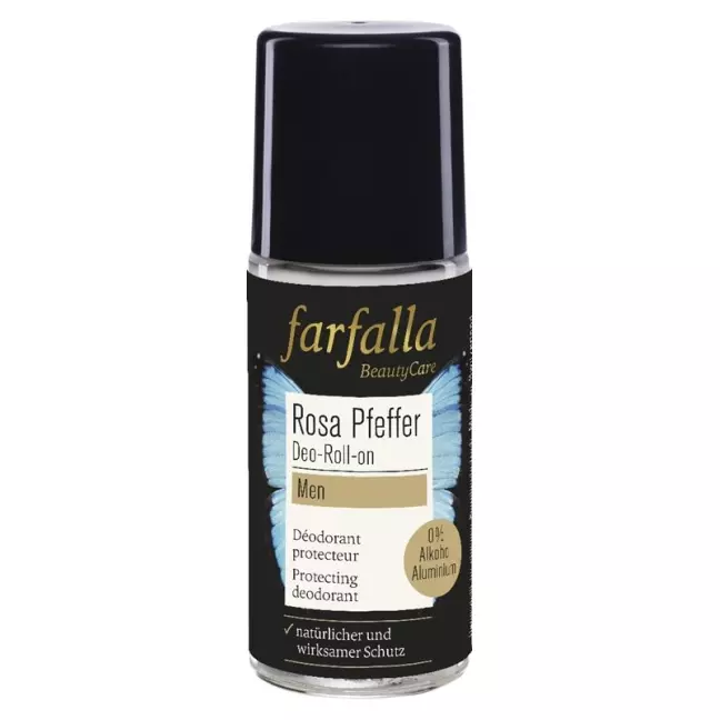 FARFALLA men Deo Roll-on Rosa Pfeffer