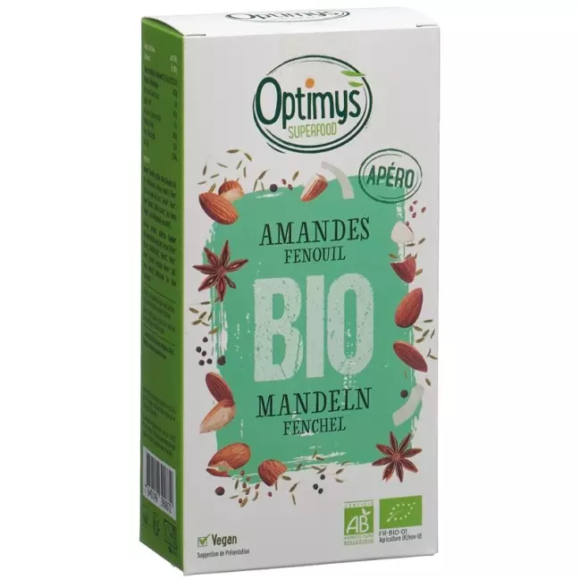 OPTIMYS Apero Mandeln Fenchel Bio OPTIMYS Apero Mandeln Fenchel Bio