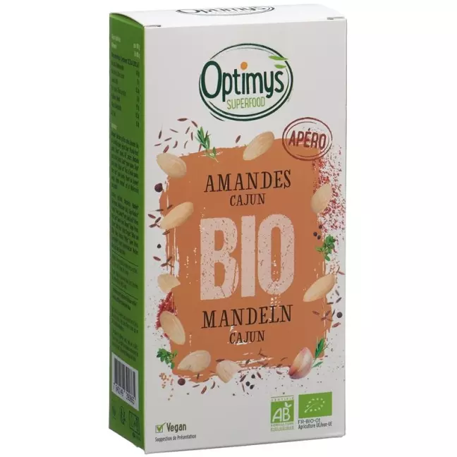 OPTIMYS Apero Mandeln Cajung Bio OPTIMYS Apero Mandeln Cajung Bio