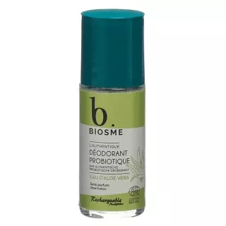 Шариковый дезодорант с пробиотиком BIOSME Eau Aloe Vera