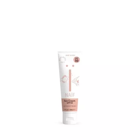 NAIF Солнцезащитный крем для малышей и детей SPF50