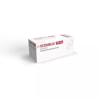 SCEMBLIX пленочная таблетка 20 мг